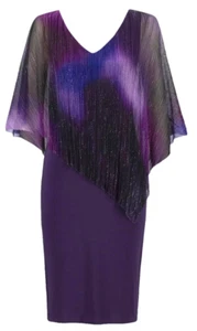 LAGERVERKAUF Joseph Ribkoff Kleid mit Chiffon Überwurf 243718 Gr.46 UVP 329,95 - Bild 1 von 1