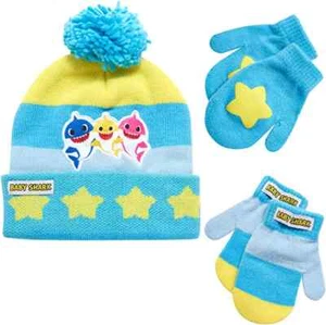 Nickelodeon Boys Paw Patrol Winter Hat,2 Pair Gloves or Mittens for Kids Age 2-7 - Picture 1 of 15