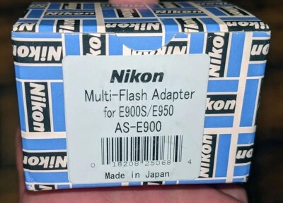 New In Box! Nikon Multi-Flash Adapter For E900S/ E950 AS-E900 - Image 1 of 3