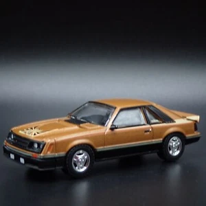 1980 80 FORD MUSTANG COBRA FOXBODY RARE 1:64 SCALE COLLECTIBLE DIECAST MODEL CAR - Picture 1 of 7