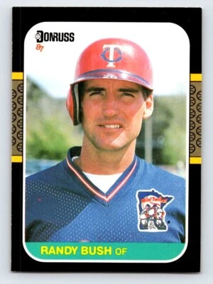1987 Donruss - #441 Randy Bush - Image 1 of 2
