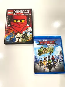 Lego Movie Ninjago Blue Ray and Masters of Spinjitzu DVD BUNDLE - Picture 1 of 6