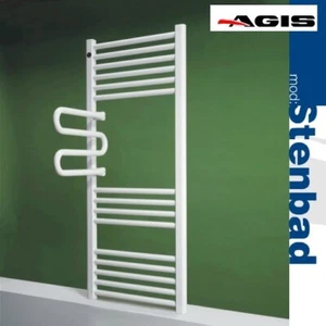 SCALDASALVIETTE STENBAD AGIS BIANCO 115x50 cm CON DIFFUSORE APRIBILE - Imagen 1 de 3