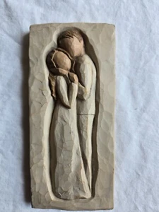 Willow Tree Embrace Wall Paque by Susan Lordi for Demdaco 2002 # C - Picture 1 of 5