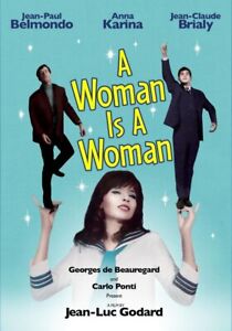 A Woman Is A Woman (DVD) Anna Karina Jean-Claude Brialy (US IMPORT)