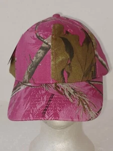 Cappellino a sfera Real Tree Kati SN200 OSFA Flex-Strap rosa caldo mimetico nuovo con etichette - Foto 1 di 6