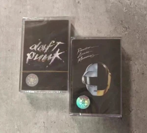 2pcs Daft Punk Random MUSIC Tape Sealed Cassettes Collection Gift New - Picture 1 of 6