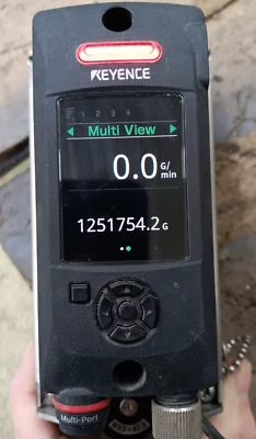 Keyence FD-H47F Clamp On Ultra Sonic Flow Meter - Image 1 of 4