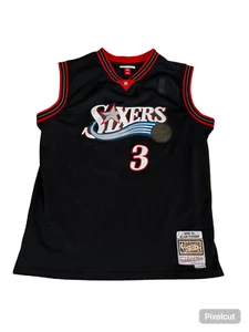 Camiseta deportiva Mitchell & Ness Allen Iverson Philadelphia 76ers Swingman XL 18/20 - Imagen 1 de 5
