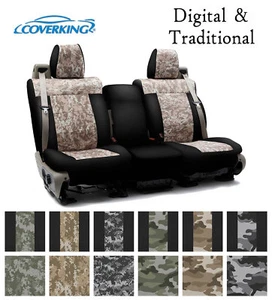 Coverking Custom Seat Covers Neosupreme Printed - Choose Color And Rows - Picture 1 of 20