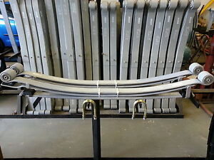 MERCEDES SPRINTER / VW CRAFTER EXTRA HEAVY DUTY LEAF SPRINGS WITH U BOLTS. 