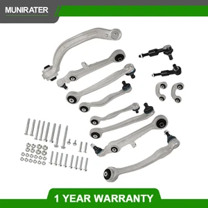 Front Upper & Lower Control Arms Kit For Audi A4 Quattro B6 B7 2000-2008 - Picture 1 of 9