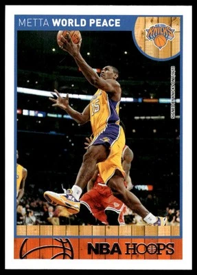 2013-14 Hoops #254 Metta World Peace New York Knicks - Image 1 of 2
