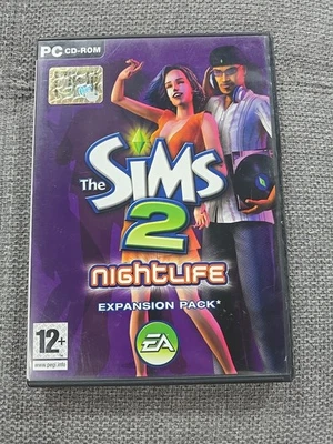 THE SIMS 2 NIGHTLIFE EXPANSION PACK PC Retro Game Completo M10105 - Immagine 1 di 3