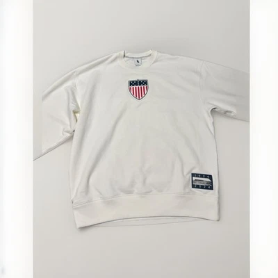 Sudadera Nike Equipo EE. UU. Solo Swoosh Gran Tamaño FN1136-133 Talla M Para hombres Nueva Con Etiquetas Foto 1 de 4