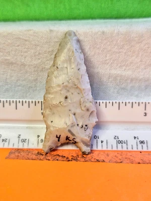 Auténtico fino punto Dalton hecho de Burlington chert de Washington co Ks. Foto 1 de 4