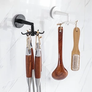 3 Pcs Wall Storage Rack Cute Adhesive Hooks Kitchen for Walls Shower - Bild 1 von 12