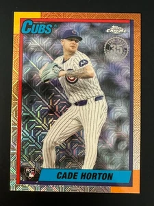 2025 Topps Update CADE HORTON Silver Pack Mojo RC U90C-72 CUBS 2 - Picture 1 of 2