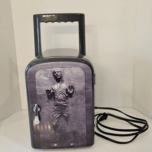 Star Wars Han Solo in Carbonite Mini Fridge 6-Can Cooler & Warmer – Tested Works - Picture 1 of 18
