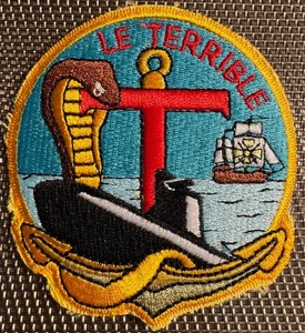 ECUSSON PATCH SOUS MARIN. LE TERRIBLE  (ÉCU 88) - Picture 1 of 2
