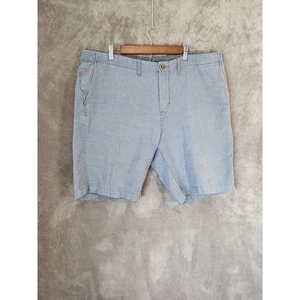 Pantalones cortos Tommy Bahama para hombre azul mezcla de lino talla 40 - Imagen 1 de 9