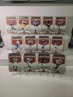 Lote de 13 cartas 2022 Panini Legacy Legends Sanders, Jackson, Sharpe, Manning Foto 1 de 4