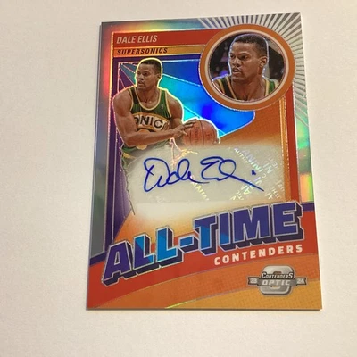 2023-24 Panini Contenders Optic All-Time/125 Dale Ellis #AT-DES automático Foto 1 de 2