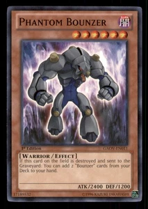 Yugioh Phantom Bounzer #GAOV-EN011 Galactic Overlord LP - Picture 1 of 2