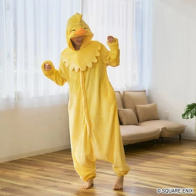 Square Enix FINAL FANTASY XIV Fat Chocobo Kigurumi Kostüm Cosplay Japan Koste... - Bild 1 von 4