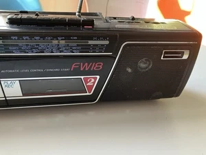 1980s 90s Cassette Player Panasonic FW18 Retro RX-FW18L radio working ONLY - Picture 1 of 8