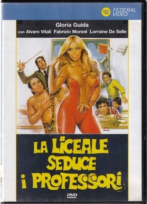LA LICEALE SEDUCE I PROFESSORI DVD Gloria Guida Alvaro Vitali  M09639 - Bild 1 von 3