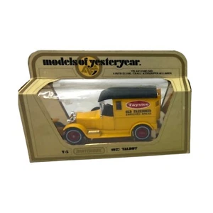 Matchbox - Models of Yesteryear Y5 1927 Talbot Taystee Bread Van-OVP - Bild 1 von 2