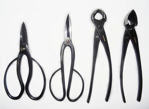 TinyGreen Japan Bonsai Tool set: Professional Japanese Four Pieces Combination - Picture 1 of 6