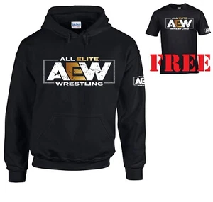 ALL ELITE WRESTLING AEW KENNY OMEGA WRESTLER HOODIE HOOD+FREE TEE