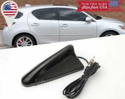 Vortex Shark Fin Radio FM/AM Aerial Conversion Antenna + Connector Plug for Ford - Image 1 of 3