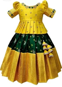 Lehanga Choli Set Size 26 6-7Years - Picture 1 of 1