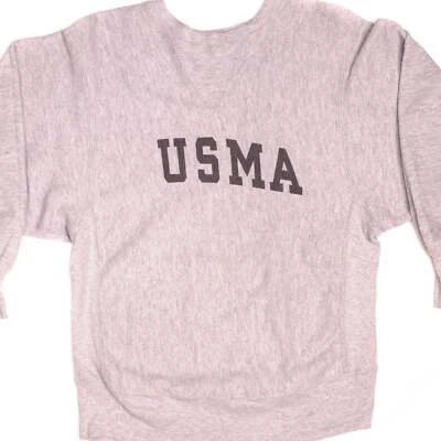 VINTAGE CHAMPION REVERSE WEAVE USMA SWEATSHIRT EARLY 1980s MEDIUM MADE USA - Image 1 of 4