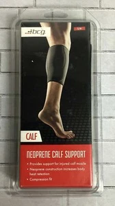 BCG Neoprene Calf Muscle Support Black Compression Heat Retention / Size S/M - Picture 1 of 2