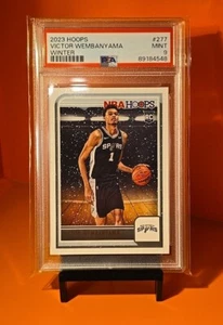 ⚫️⚪️⚫️ 2023-24 NBA Hoops VICTOR WEMBANYAMA #277 Winter RC PSA 9 SPURS ⚫️⚪️⚫️ - Picture 1 of 2