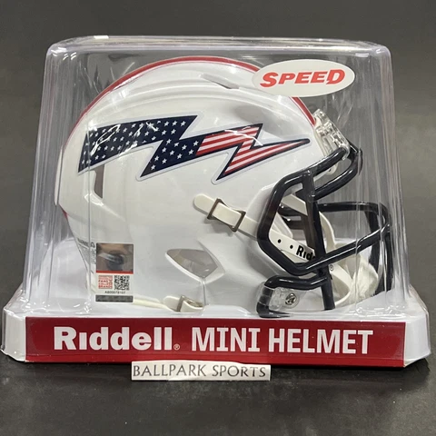 Air Force Falcons Riddell NCAA Speed Mini Football Helmet (Stars & Stripes) Cover