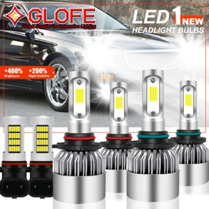 For Cadillac CTS 2003 2004 2005 2006 2007 6*Bulbs LED Headlight Fog Light 6000K - Picture 1 of 8