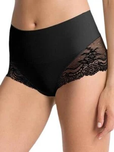SPANX Women's Undie-Tectable Lace Hi-Hipster Panty Very Black - Picture 1 of 1