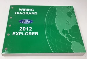 2012 Ford Explorer OEM Factory Wiring Diagrams Manual Exc Condition FREE SHIP! - Picture 1 of 7