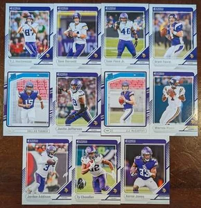 2024 Donruss Minnesota Vikings NFL Team Set Justin Jefferson - Picture 1 of 3