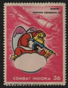 Estampilla 221 del escuadrón de combate de marines de insignia de combate de Disney - Imagen 1 de 1