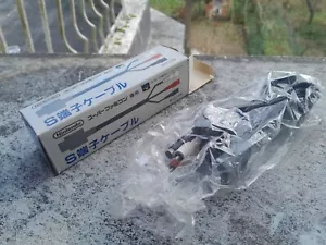 Super Famicom / Super Nintendo Cable S-Video officiel Nintendo (en boite) - Imagen 1 de 1