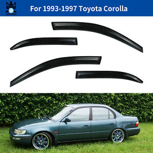 Toyota corolla E100 berline 4-portes 92-96 2-pc vent déflecteurs heko tinted