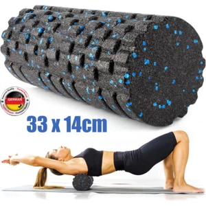 Faszienrolle Massagerolle Fitnessrolle Foam Roller Gymnastikrolle Yoga Pilates - Bild 1 von 15