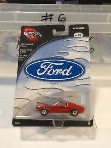2003 Hot Wheels 100% 67 Red MUSTANG Ford Series #3/4 Real Riders - Picture 1 of 5