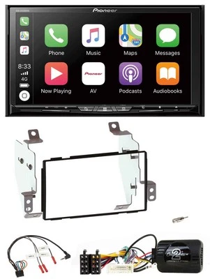 Pioneer 2DIN Lenkrad USB DAB DVD Bluetooth Autoradio für Nissan Note E11 2009-20 - Bild 1 von 4